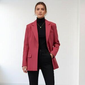NWT Elliatt Situate Blazer Jacket Rosewood